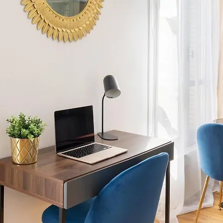Apartment Chic Proche Metro Paris